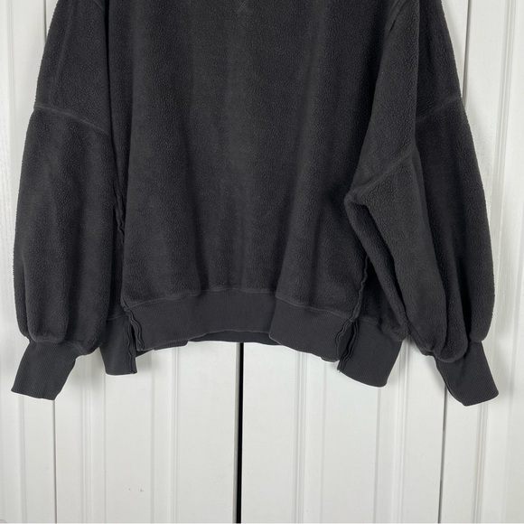 American Eagle Seriously Huggable Oversized Tunic Sweater Size S Gray Lagenlook - Picture 4 of 15